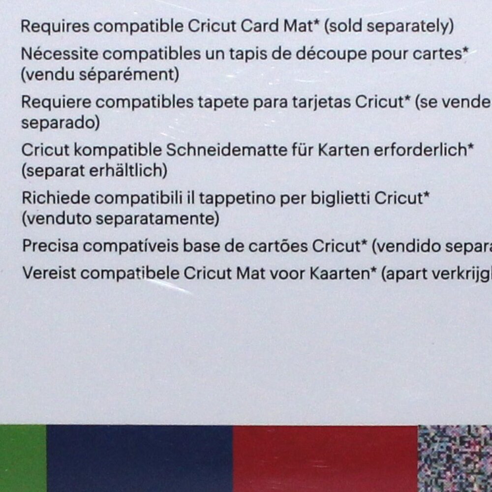 Cricut 42 R10 Rainbow Scales Sampler Insert Cards Envelopes - Picture 12 of 13